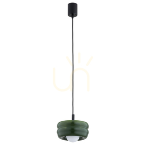 Závěsná lampa ARGON TEVO bílá/lahvově zelená G9 IP20 8815 small 2
