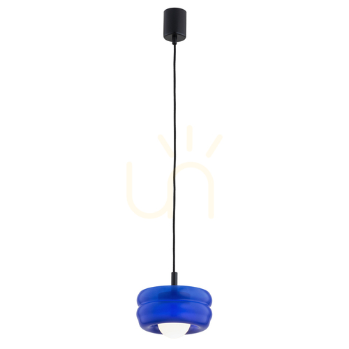 Kontrola Závěsná lampa ARGON TEVO bílá/kobalt opál matný G9 8818