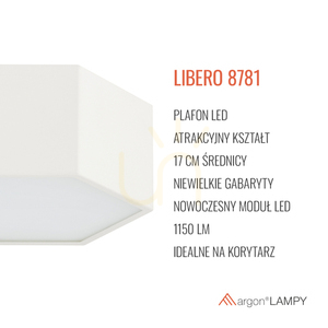 Plafón ARGON Libero bílý LED 1W IP20 8781 small 6