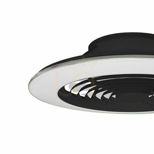 Kontrola Stropní ventilátor se světlem Mantra ALISIO XL 7492 černý LED 95W 2700-5000K