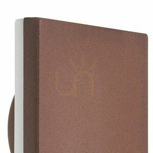 Venkovní nástěnné svítidlo Mantra BORA 6539, čtvercové, LED 9,6 W, 720 lm, 3000 K, IP54, corten, 15 x 15 cm small 1