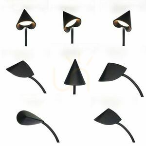 Stojací lampa Mantra CAPUCCINA 7585 černá, 129 cm, LED 8 W 3000 K, nožní vypínač small 4