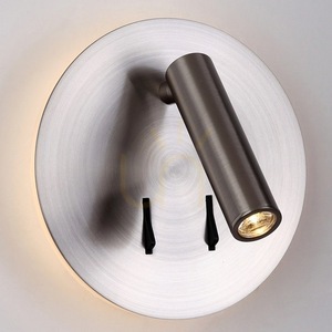 Nástěnné svítidlo na čtení Mantra CAYMAN 6081 saténový nikl LED 3+6 W 3000 K small 1