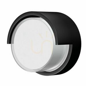 Venkovní nástěnné svítidlo Mantra CREEK 8854 černé, kulaté Ø17 cm, LED 15 W, CCT, IP65 small 1