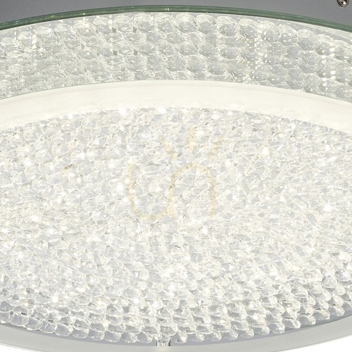 Kontrola Stropní svítidlo Mantra CRYSTAL LED 24W 4000K 2400lm 45 cm zrcadlo sklo chrom 5092