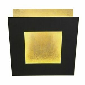 Nástěnné LED svítidlo DALIA 8112 černo-zlaté 14 cm small 1