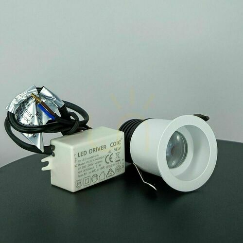Kontrola Vestavné svítidlo Mantra GUINCHO 6859 bílé LED 3W 4000K IP54 ø4,1 cm