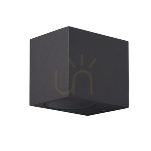 Venkovní nástěnné svítidlo Mantra KANDANCHU 6516, hranaté, 1 × GU10, IP54, tmavě šedé, 7 × 8 × 9,5 cm small 0