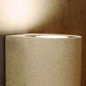 Bílé venkovní nástěnné svítidlo Mantra LEVI 7180, beton, 2×GU10 small 2