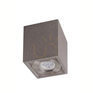 Venkovní stropní svítidlo Mantra LEVI 7187 betonové 9x9x13 cm, 1xGU10, IP65, tmavě šedé small 0