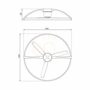 Lustr Mantra NEPAL 7531 se stropním ventilátorem small 2