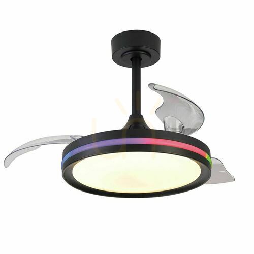 Kontrola Lustr Mantra NORTH 8730 se stropním ventilátorem