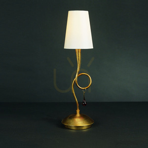 Zlatá stolní lampa Mantra Paola 3545 E14 1 Zlatá stolní lampa Mantra Paola 3545 E14 small 1