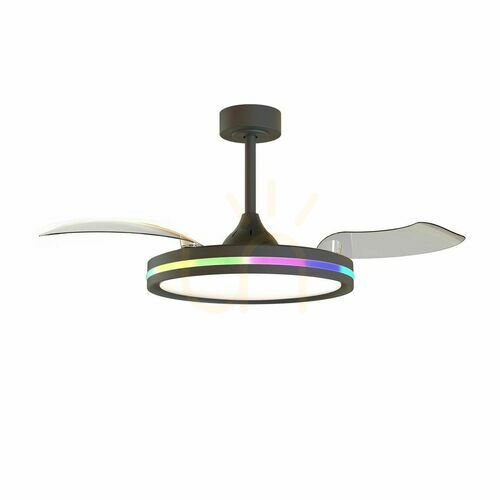 Kontrola Lustr Mantra RAFAGA 8728 se stropním ventilátorem