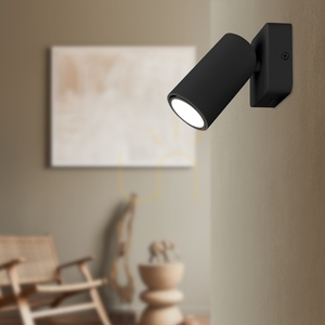 Mantra SAL 6714 nástěnné svítidlo, matně černé, 1×GU10, s vypínačem small 4