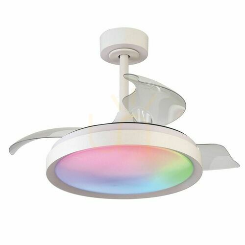 Kontrola Lustr Mantra SIBERIA mini 8760 se stropním ventilátorem