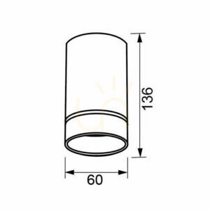 Stropní svítidlo Mantra SPLIT 8886 small 6