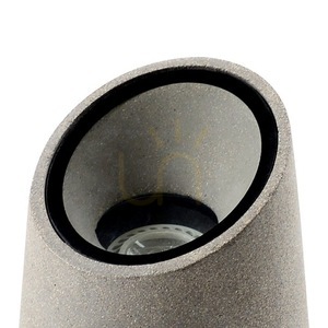 Venkovní zemní reflektor Mantra TAOS 7107 GU10 IP65, kamenně šedý cement, 18 cm small 2