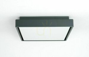 Venkovní stropní svítidlo SU-MA BENI BN-KW285XL tmavý popel 28,5 cm small 1