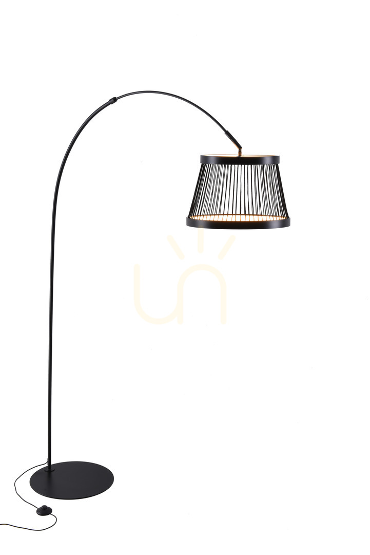 Pohled Stojací lampa Zuma Line BALU ML3328-1-3BD černá 1xLED Stojací lampa Zuma Line BALU ML3328-1-3BD černá 1xLED