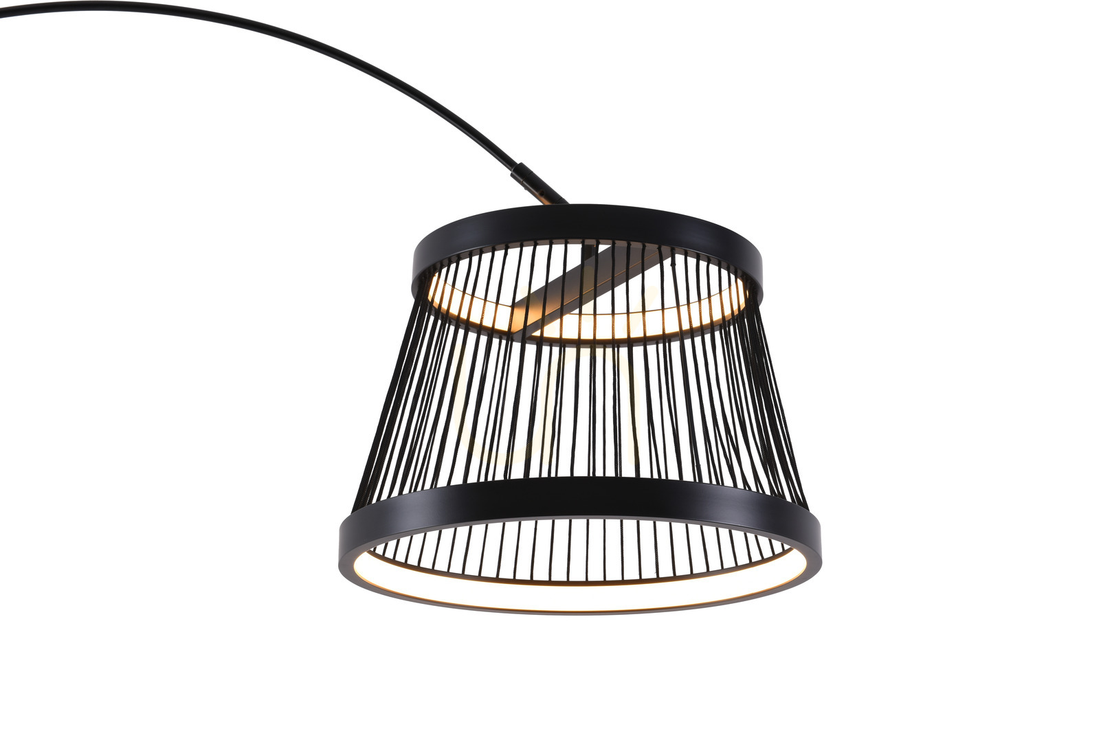 Náhled Stojací lampa Zuma Line BALU ML3328-1-3BD černá 1xLED Stojací lampa Zuma Line BALU ML3328-1-3BD černá 1xLED