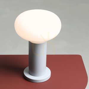 Stolní lampa Aldex Flo Grey S šedá, ocel a sklo, 29 cm, E14 7000B22_S small 2