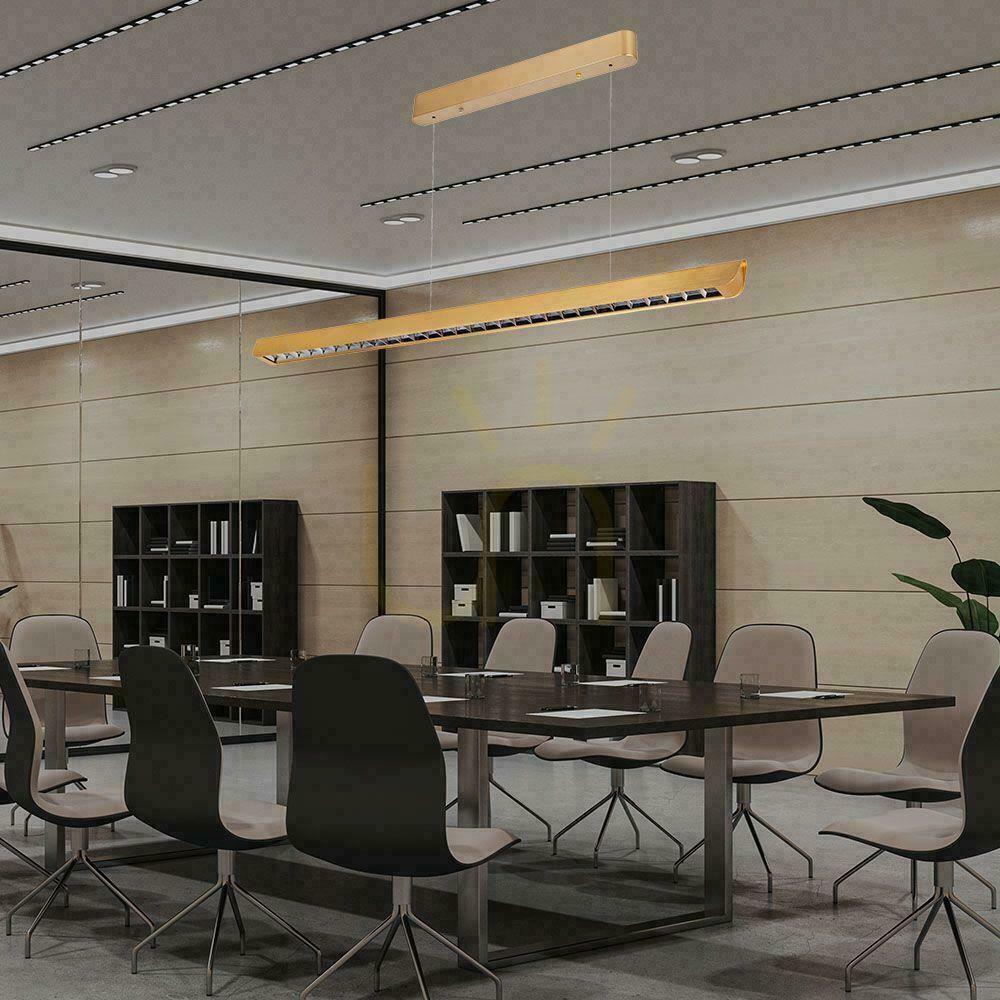 Náhled V-TAC LED lineární svítidlo SAMSUNG CHIP LIFUD Driver 36W 60st CCT Pendant 120cm Gold MAT VT-7-36 2880lm V-TAC LED lineární svítidlo SAMSUNG CHIP LIFUD Driver 36W 60st CCT Pendant 120cm Gold MAT VT-7-36 2880lm