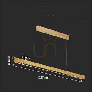 V-TAC LED lineární svítidlo SAMSUNG CHIP LIFUD Driver 36W 60st CCT Pendant 120cm Gold MAT VT-7-36 2880lm 4 V-TAC LED lineární svítidlo SAMSUNG CHIP LIFUD Driver 36W 60st CCT Pendant 120cm Gold MAT VT-7-36 2880lm small 4