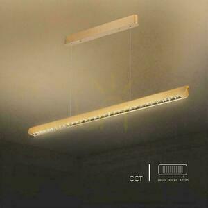 V-TAC LED lineární svítidlo SAMSUNG CHIP LIFUD Driver 36W 60st CCT Pendant 120cm Gold MAT VT-7-36 2880lm 5 V-TAC LED lineární svítidlo SAMSUNG CHIP LIFUD Driver 36W 60st CCT Pendant 120cm Gold MAT VT-7-36 2880lm small 5