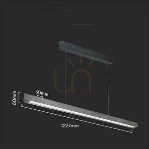 V-TAC LED lineární svítidlo SAMSUNG CHIP LIFUD Driver 36W 100st CCT Pendant 120cm MAT Gray VT-7-35 2880lm small 4
