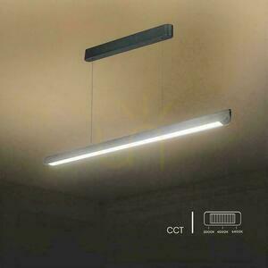 V-TAC LED lineární svítidlo SAMSUNG CHIP LIFUD Driver 36W 100st CCT Pendant 120cm MAT Gray VT-7-35 2880lm small 5