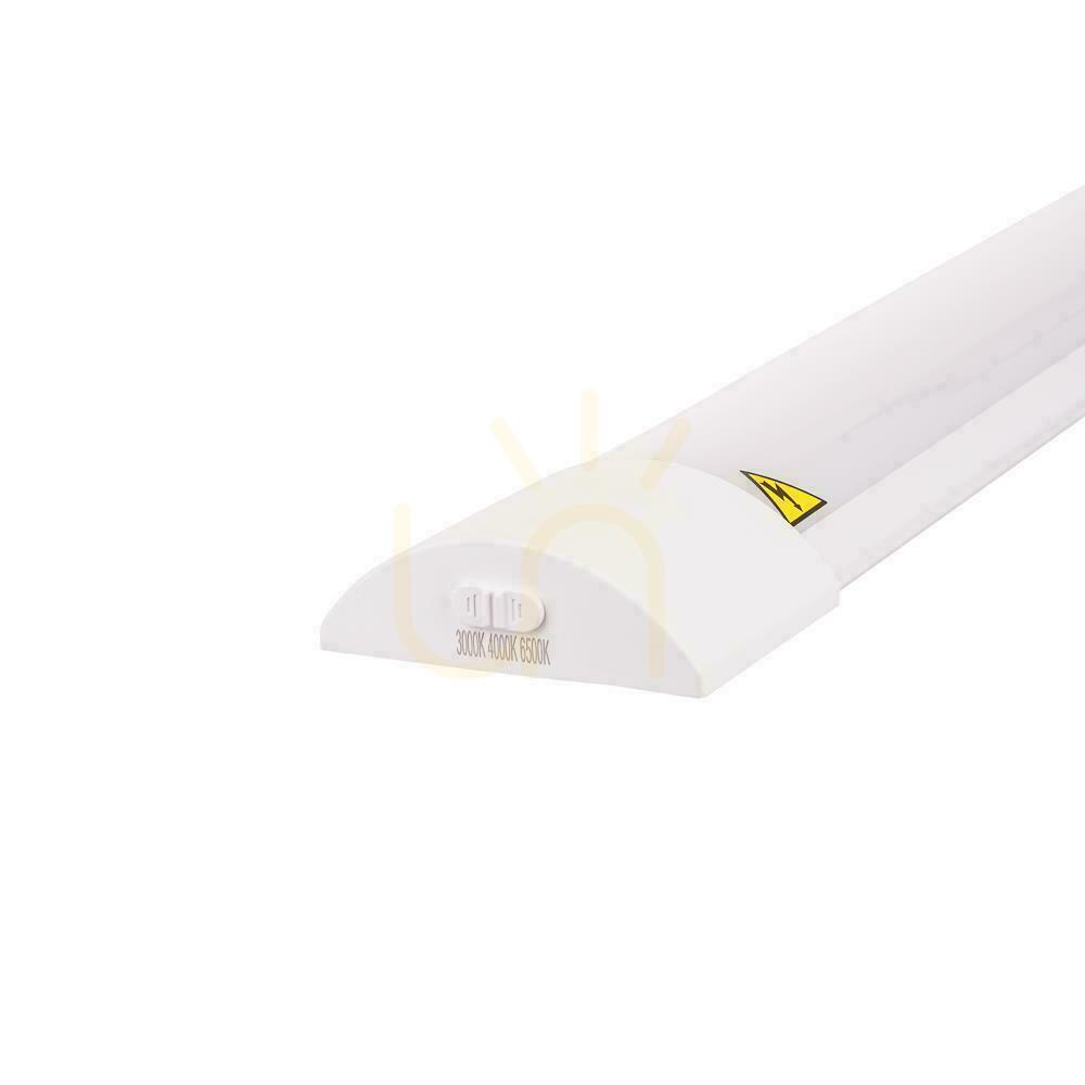 Náhled V-TAC 40W LED lineární svítidlo pro povrchovou montáž SAMSUNG CHIP 120cm 120Lm/W CCT Změna barvy VT-8340CCT 3000K-6500K 4800lm V-TAC 40W LED lineární svítidlo pro povrchovou montáž SAMSUNG CHIP 120cm 120Lm/W CCT Změna barvy VT-8340CCT 3000K-6500K 4800lm