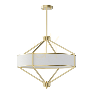Závěsné svítidlo Zundo Open Design Highlights bílé 4xE27 Ø600 mm small 0