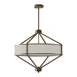Závěsné svítidlo Zundo 60 cm hnědo-béžové Open Design Highlights small 0