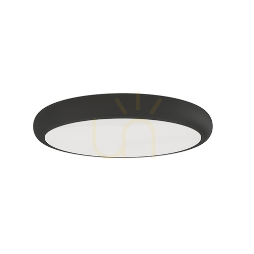 Kontrola Plafon LED Open Design Highlights Piatto 60 cm bílý černý 3000K 55W