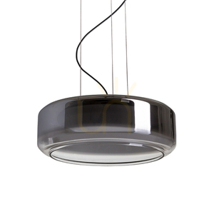 Závěsné svítidlo Rendl NAOMI 35 LED R14400, kouřové a mléčné sklo, černé small 2