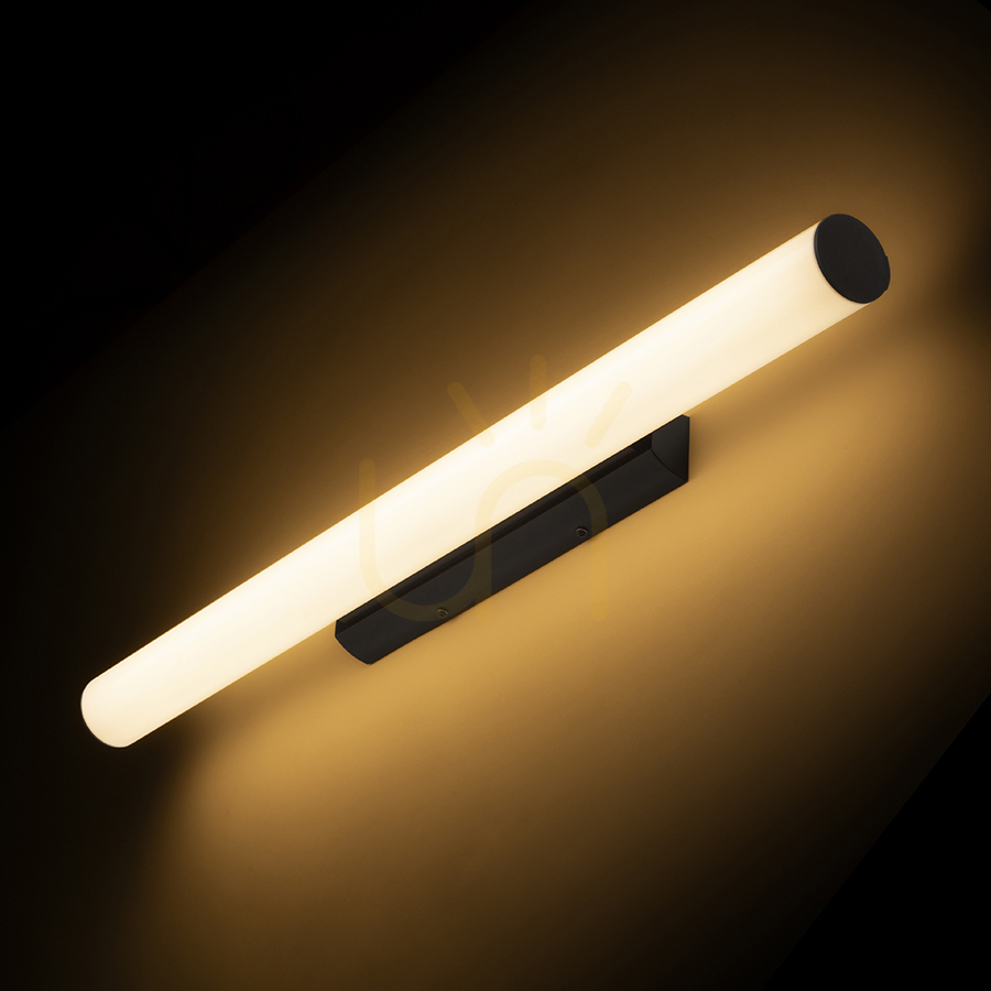 Pohled Nástěnné svítidlo Rendl R14492 Rivier Led Wall Lamp, podlouhlé černé/akrylové mléčné. Nástěnné svítidlo Rendl R14492 Rivier Led Wall Lamp, podlouhlé černé/akrylové mléčné.