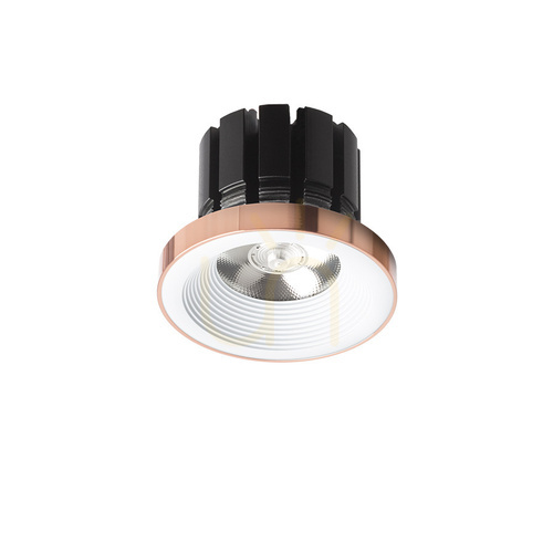 Kontrola Zápustné svítidlo Rendl SHARM PLUS bílá / měď LED 10W 3000K R14562