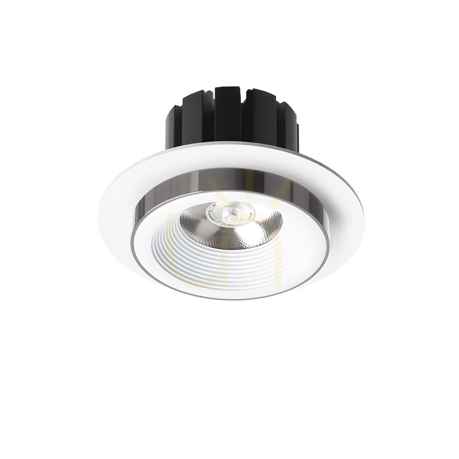 Pohled Rendl Vestavné svítidlo R14567 Sharm Led Vestavné svítidlo, Sady Bílý černý chrom Rendl Vestavné svítidlo R14567 Sharm Led Vestavné svítidlo, Sady Bílý černý chrom