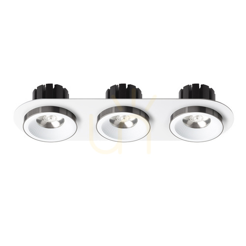 Kontrola Rendl Vestavné svítidlo R14575 Sharm Led Vestavné svítidlo, Sady Bílý černý chrom