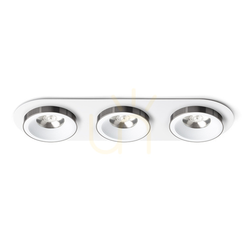 Kontrola Rendl Vestavné svítidlo R14575 Sharm Led Vestavné svítidlo, Sady Bílý černý chrom