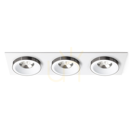Kontrola Rendl Vestavné svítidlo R14587 Sharm Led vestavné svítidlo, sady bílý černý chrom