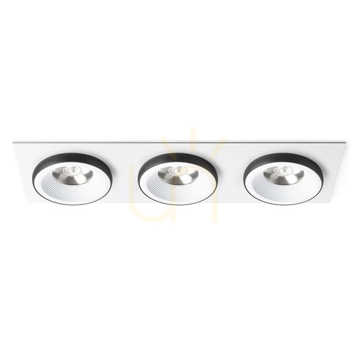 Kontrola Rendl R14588 Sharm Led vestavné svítidlo, bílá/černá sada