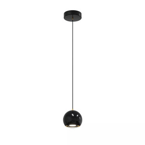 AURENIA 5W LED závěsná lampa černá 3000K small 0