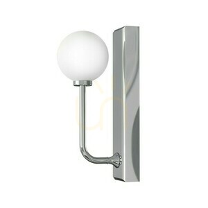 Nástěnné svítidlo Open Design Highlights Ero IP44 bílé opálové chrom G9 9W small 0