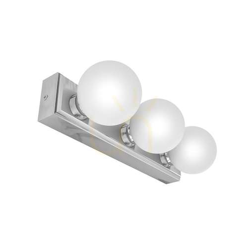 Kontrola Nástěnné svítidlo Merino Open Design Highlights chrom bílé opálové IP44 300 mm