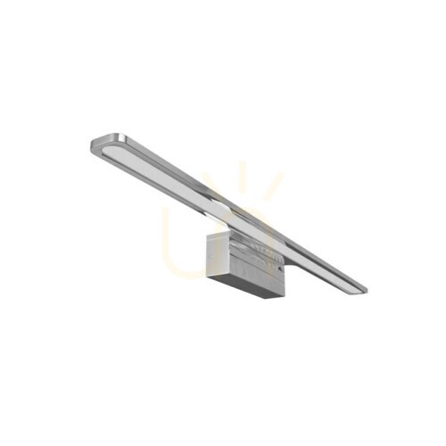 Kontrola Nástěnné svítidlo Luce 62 cm LED 11W IP44 bílé chromové 3000K Open Design Highlights