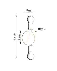 Nástěnné svítidlo CONCEPT Sollux small 3
