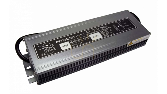 Kontrola Napájecí modul kovové pouzdro 12V 250W IP67 Napájecí modul kovové pouzdro 12V 250W IP67