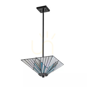 Závěsné / stropní svítidlo s odsazením Alderley - 2 světelné zdroje - vintage bronz Elstead small 5
